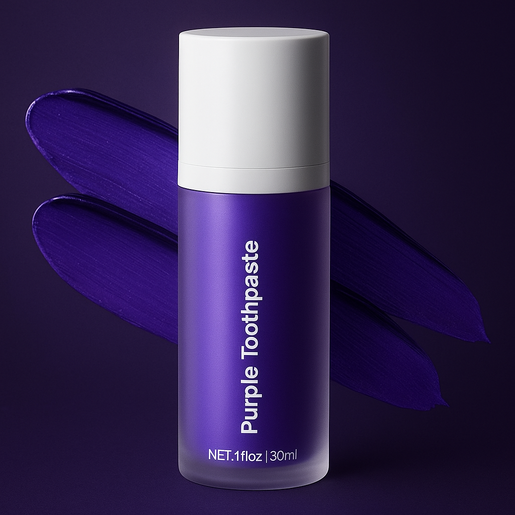 Crema Dental Blanqueadora Purple
