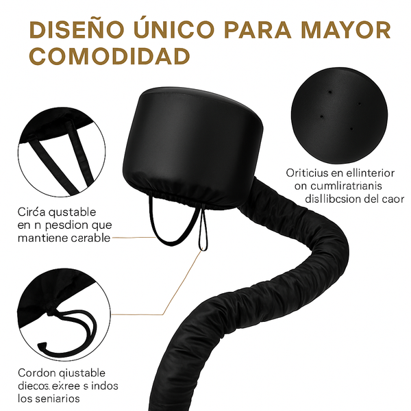 EasyDry Cap™ + Secador