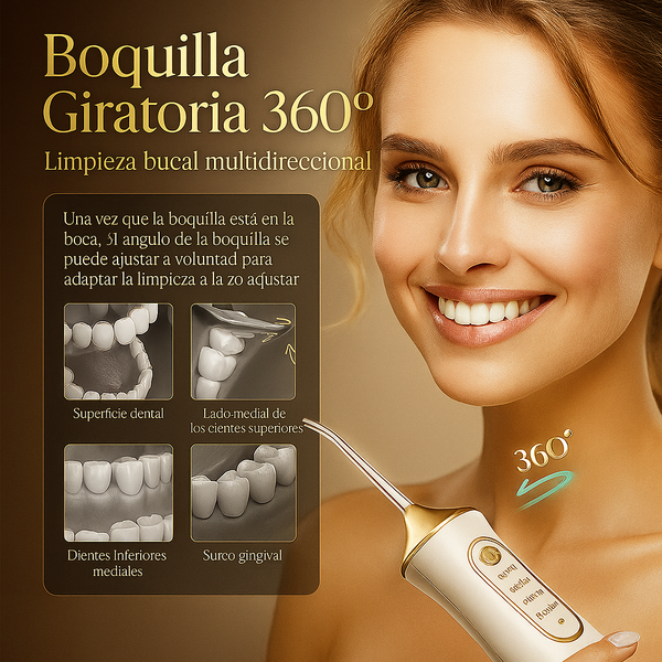 FlossPro™ Irrigador Dental Portátil