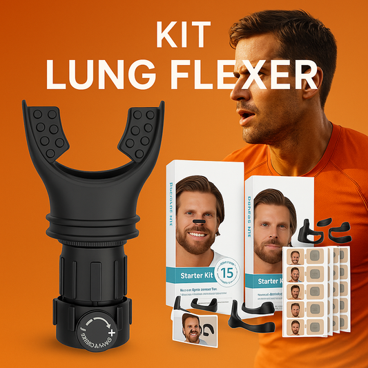 Kit Lung Flexer™ Fortalece tus pulmones y se un ganador.