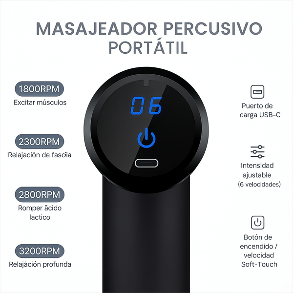 Masajeador Mini Portátil